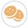Clipart-abbildung von essbaren Cookies
